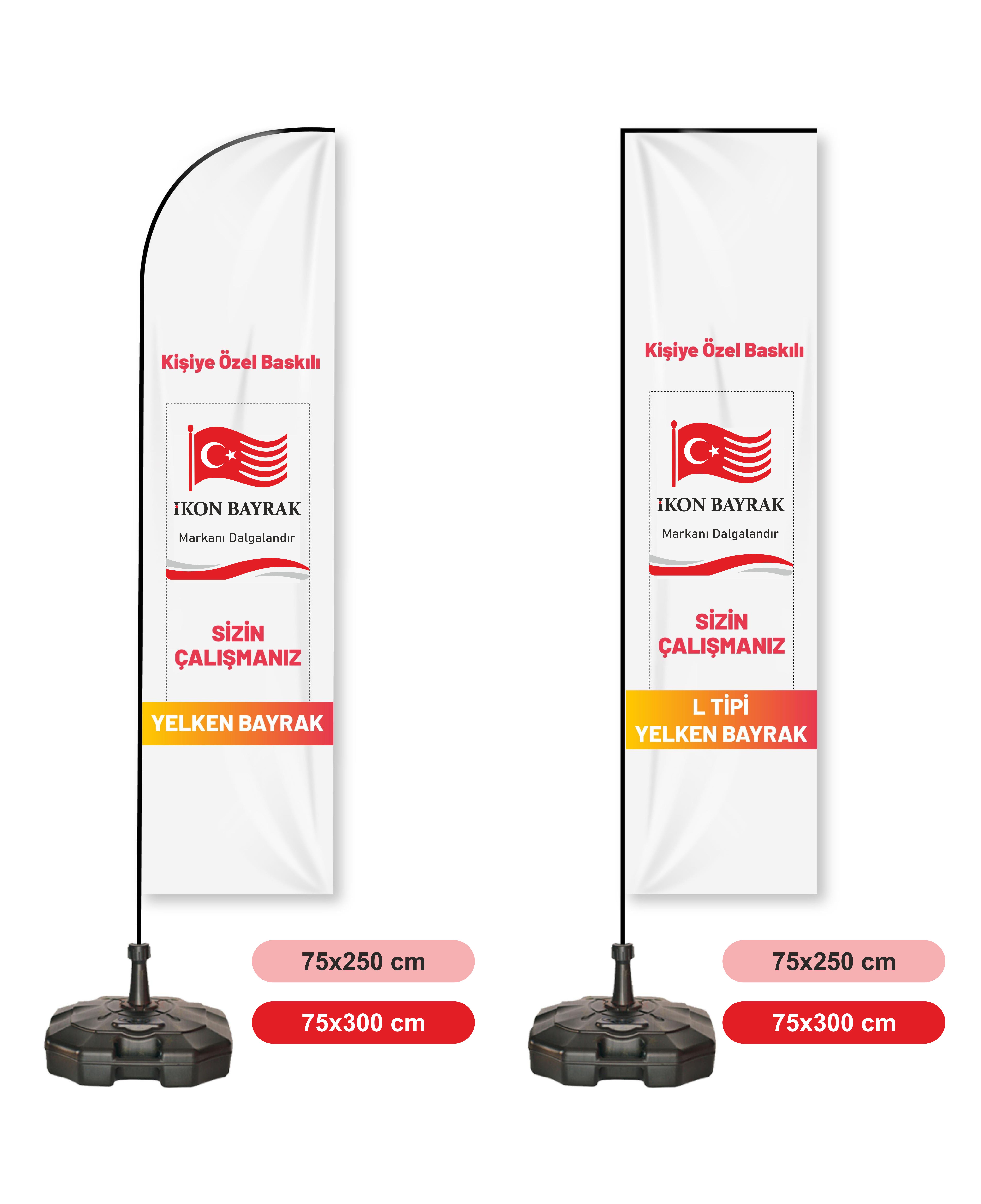 Plaj Bayrağı, Olta Bayrak, Yelken Bayrak